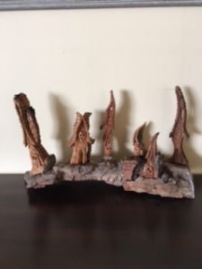 Wood carving