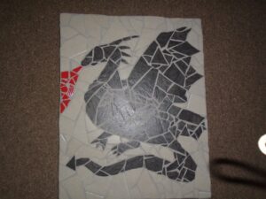 Mosaic dragon