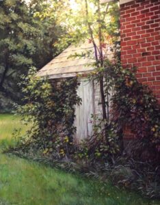Painting of shed