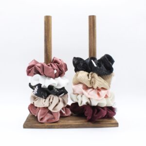 Two scrunchie holders