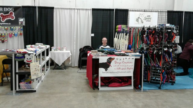 Man at booth