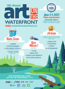 2023 Art on the Waterfront poster