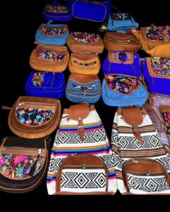 Handmade native purses